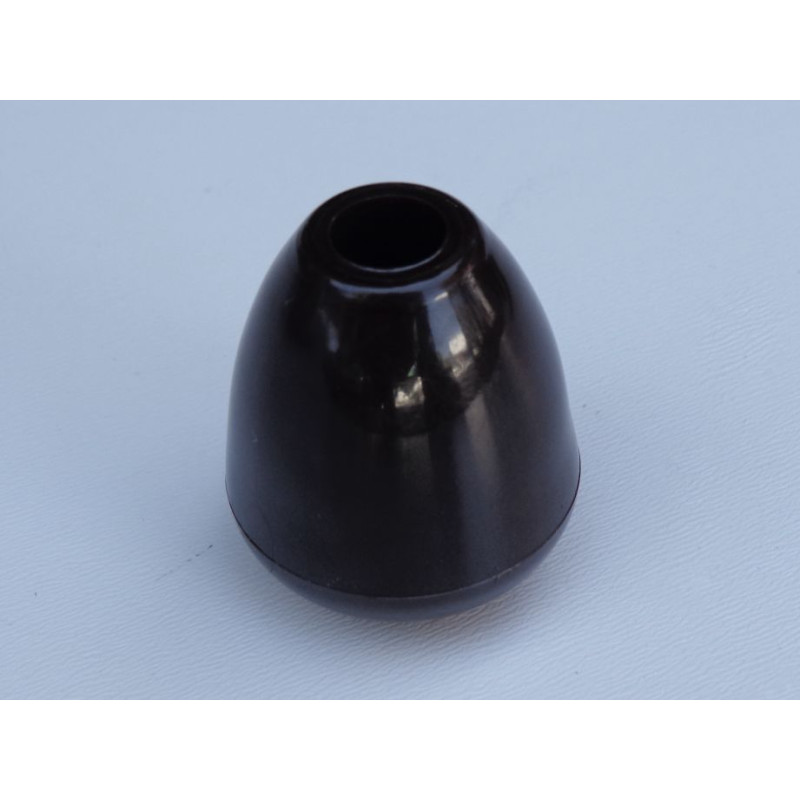 Manopla Do Câmbio Na Coluna Chev Boca De Sapo Marrom Nova