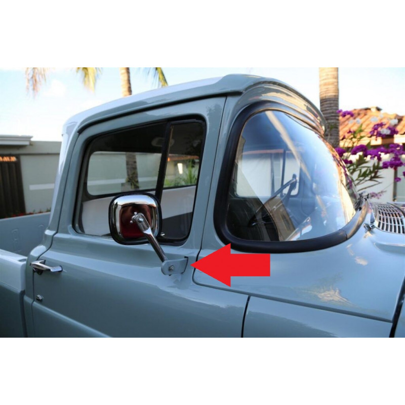 Suporte Pé Do Retrovisor Externo F-100 53 À 71 Novo - Par