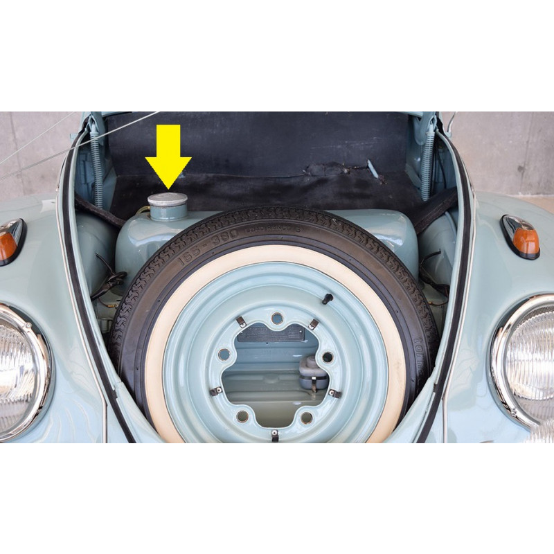 Tampa Do Tanque Fusca Até 64 Reprodução Antiga Sem Logo Usada