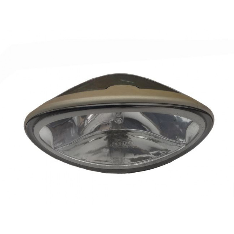 Farol Auxiliar Milha Oval Universal Lente Vidro Original Hella