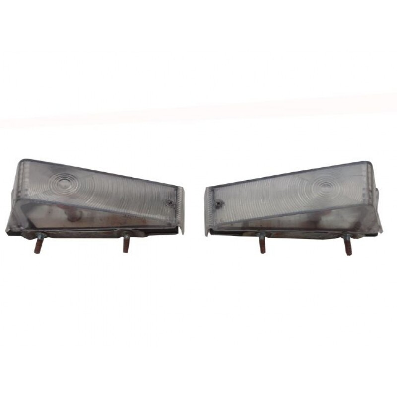 Pisca Dianteiro F-100 F-1000 72 À 92 Cristal Reprodução Par