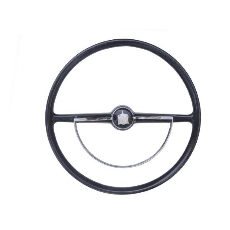 Volante Fusca 70 à 73 Cálice Estria Grossa Preto Original Restaurado