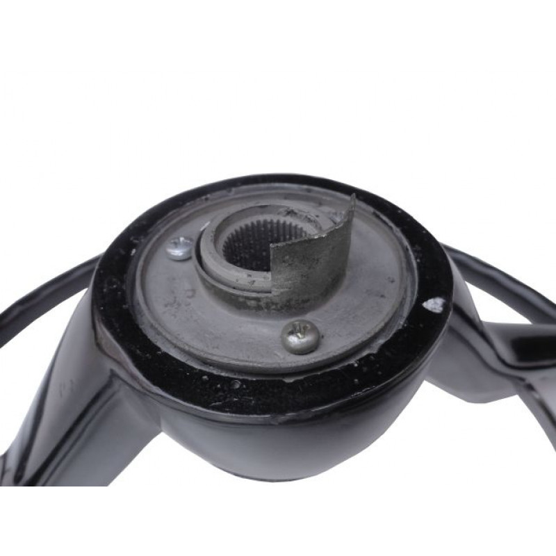 Volante Fusca 70 à 73 Cálice Estria Grossa Preto Original Restaurado