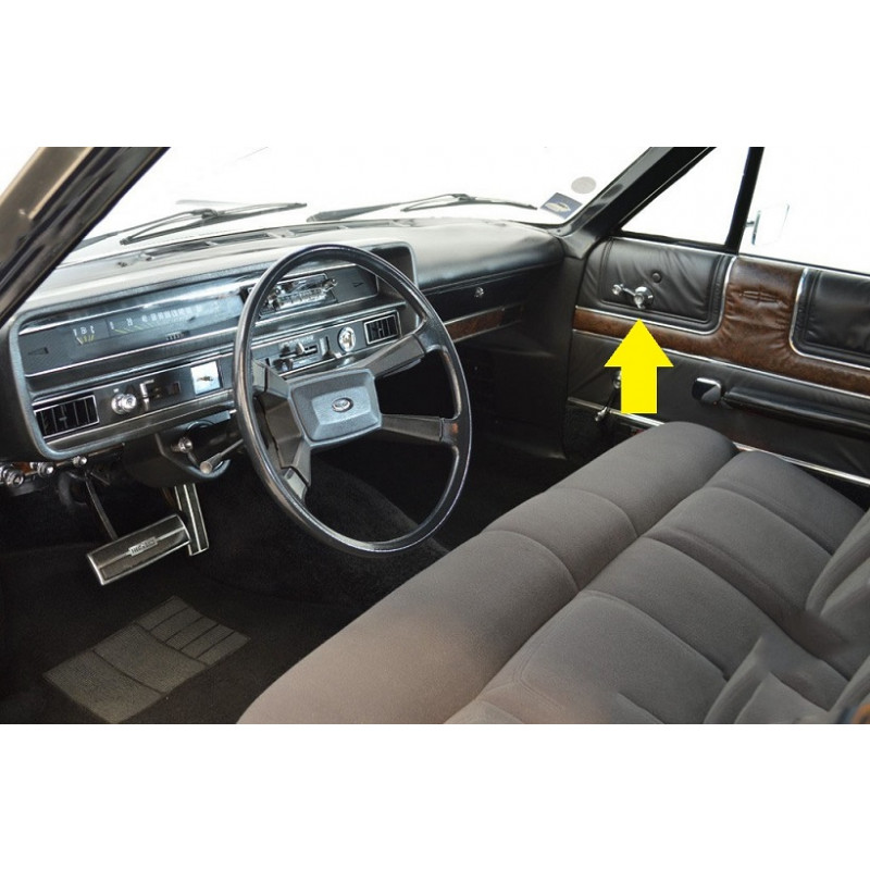 Manivela Do Quebra Vento Galaxie Ltd Landau Original Usada