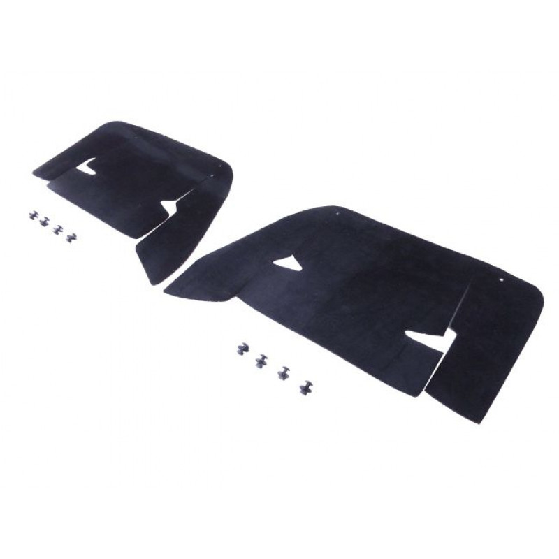 Borracha Guarda Pó do Cofre Motor Paralama Impala 1961 Nova - Par