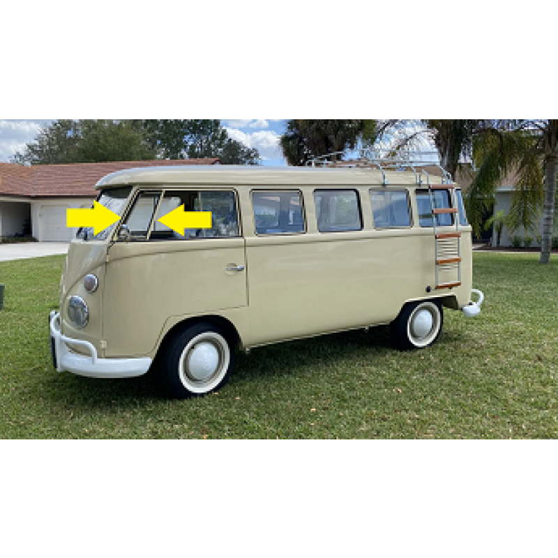 Quadro Interno Quebra Vento Esquerdo Kombi Corujinha Original