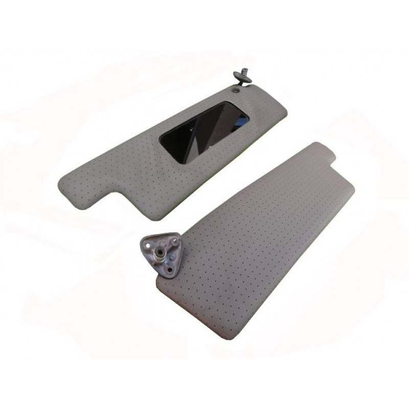 Quebra Sol Maverick Cinza C/ Furinhos Reprodução Novo - Par