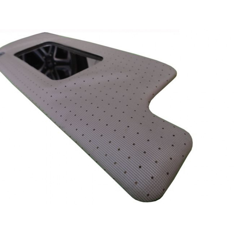 Quebra Sol Maverick Cinza C/ Furinhos Reprodução Novo - Par