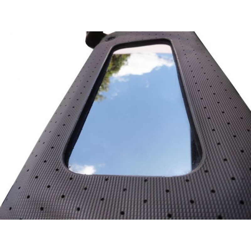 Quebra Sol Maverick Cinza C/ Furinhos Reprodução Novo - Par