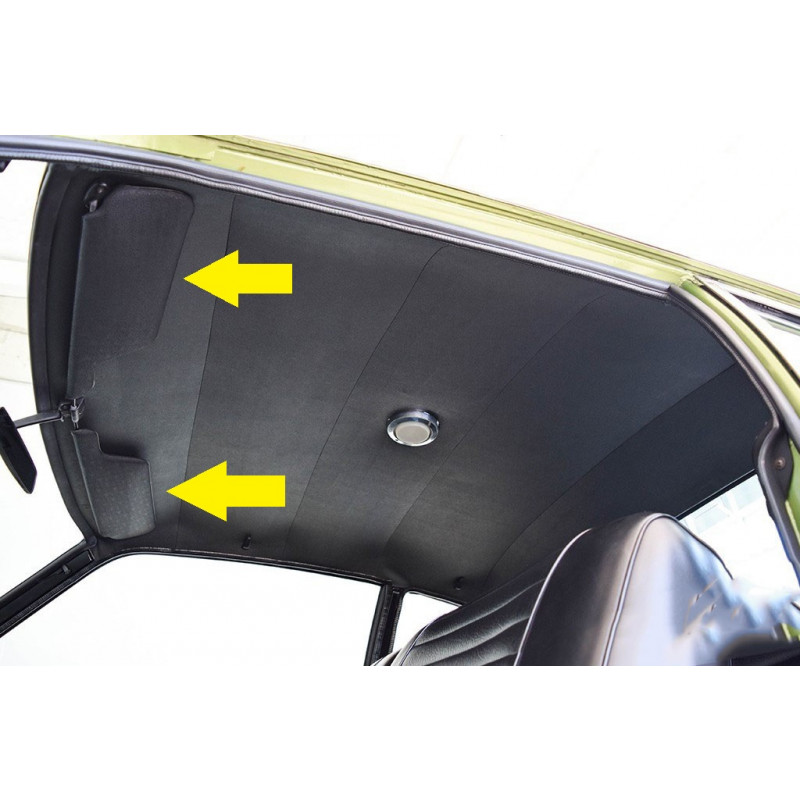 Quebra Sol Maverick Cinza C/ Furinhos Reprodução Novo - Par