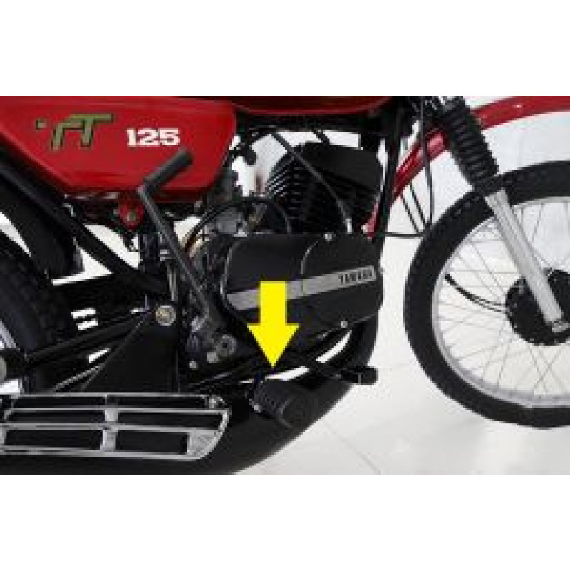 Borracha Do Estribo Moto Antiga Yamaha TT 125 Nova - Par