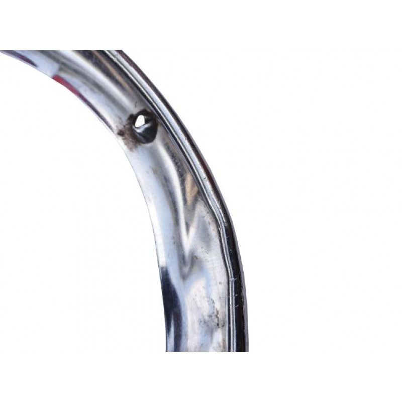 Aro Farol Fusca 1963 a 1972 Cromado Reprodução Usado - Par