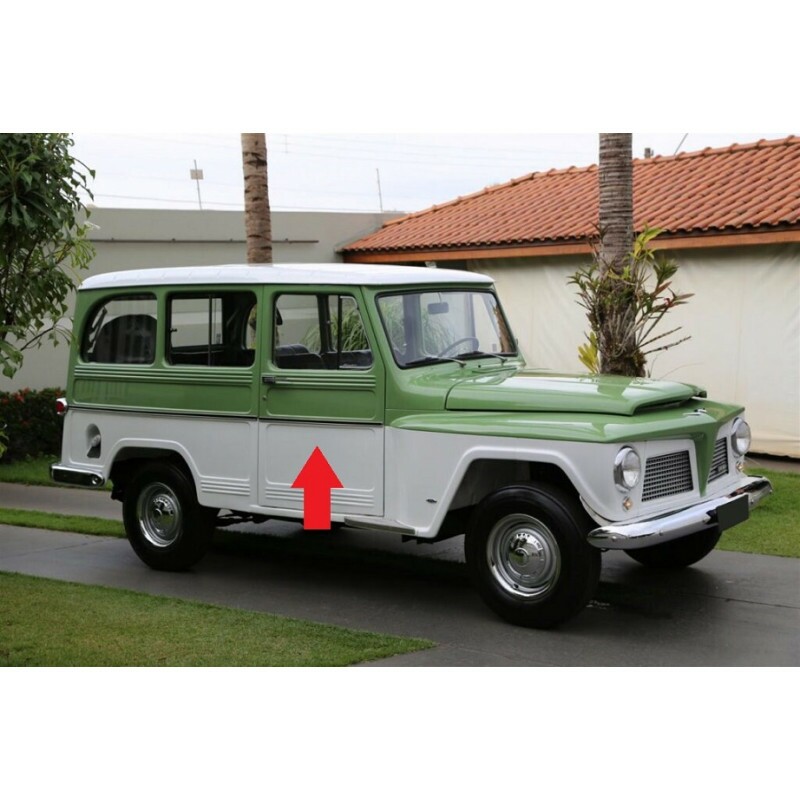 Máquina Vidro Direita Rural F-75 65 Em Diante Injet Usada