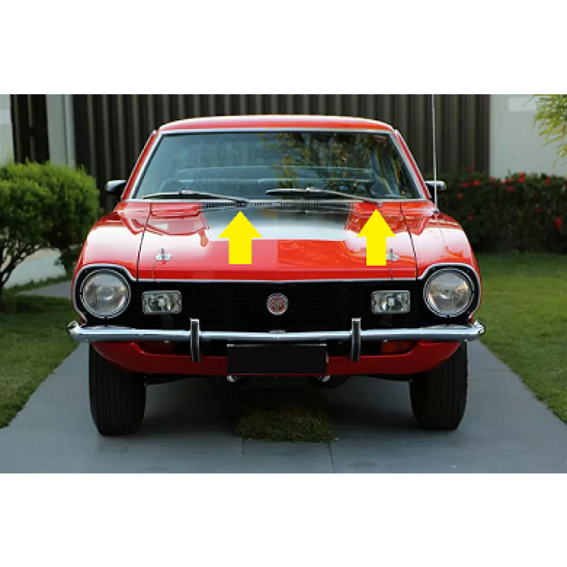 Haste Braço Interno E Pivô Limpador Parabrisa Maverick - Par