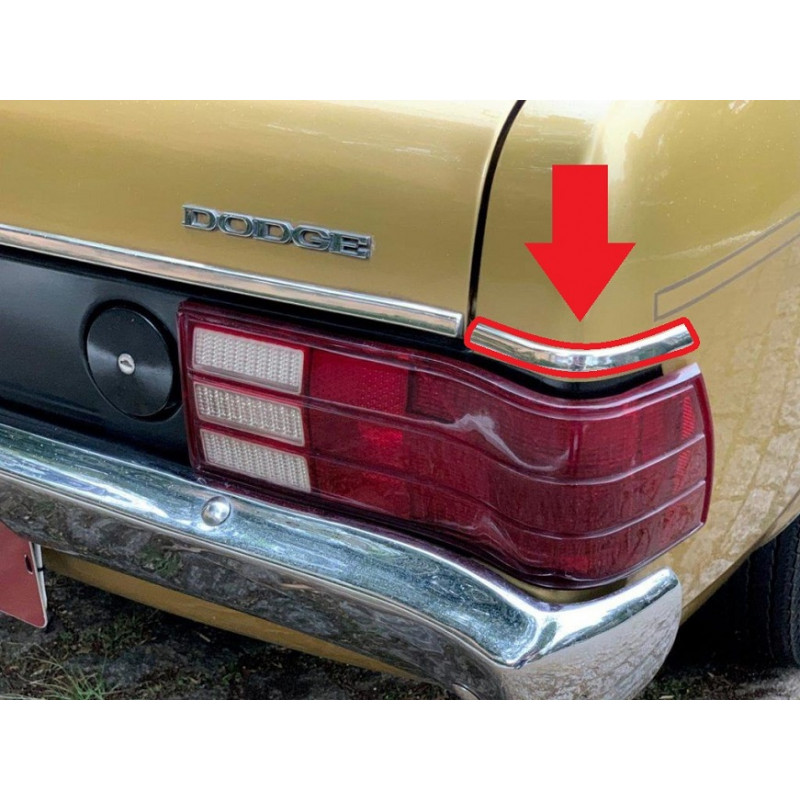 Friso Lanterna Traseira Direita Dodge Polara 78 Diante Original