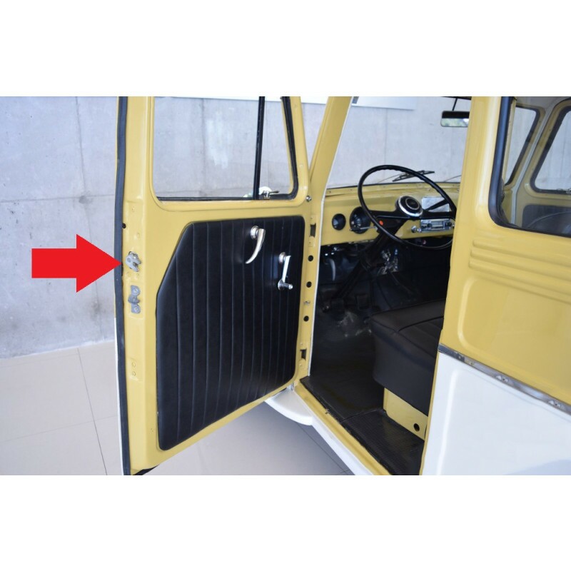 Fechadura Porta Esquerda Rural Ou F-75 Original Usada