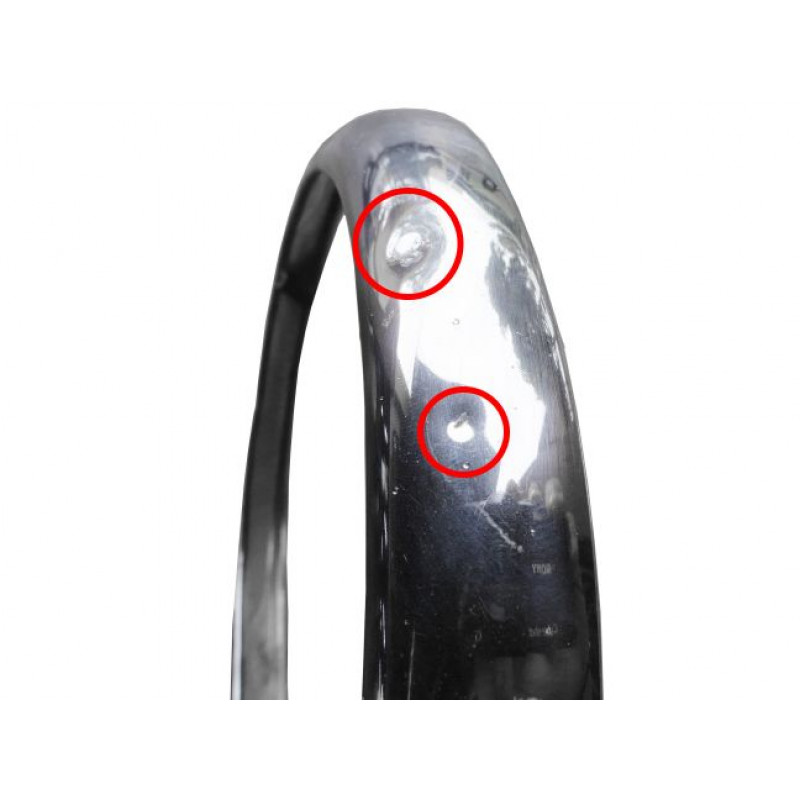 Aro Moldura Farol Fusca 1963 a 1972 Original Vw Cibié Usado - Par