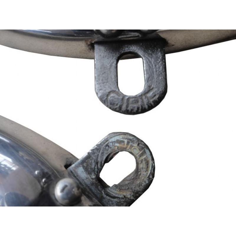 Aro Moldura Farol Fusca 1963 a 1972 Original Vw Cibié Usado - Par