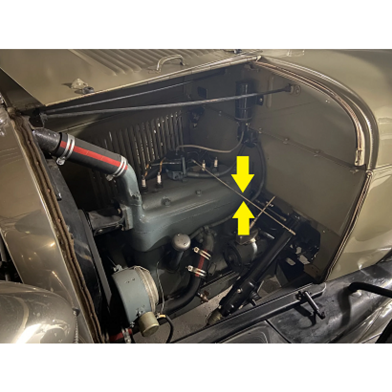 Vareta Controle Acelerador E Avanço Ford A 1928 À 1931 Usada