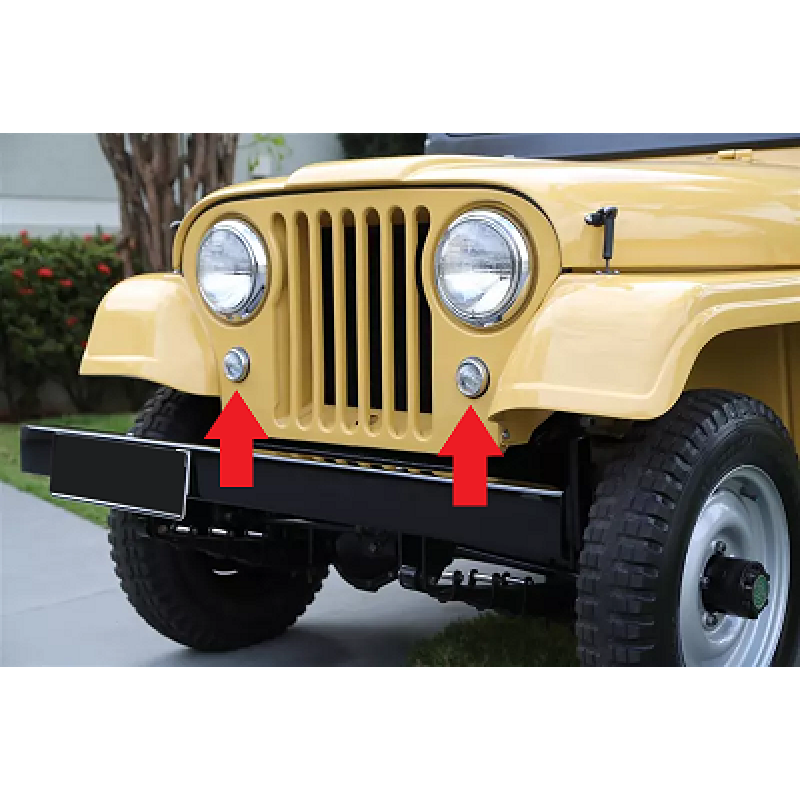 Pisca Dianteiro Jeep Willys Cj5 Original Usado - Unitário