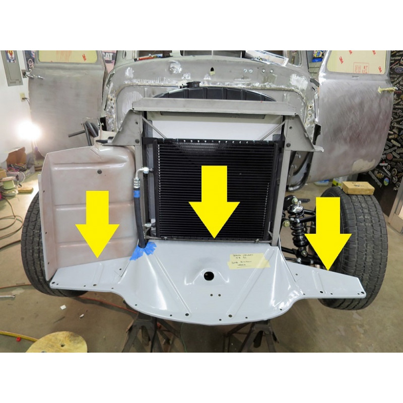 Painel Frontal Inferior Grade Chevrolet Boca De Sapo Usado