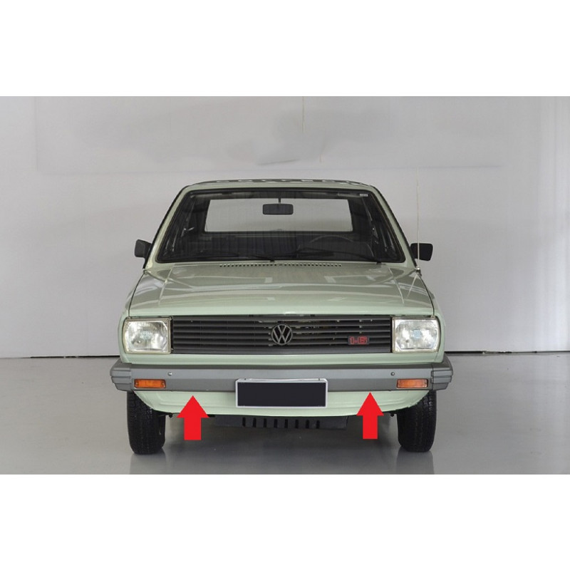 Parachoque Dianteiro Gol Saveiro Bx Até 84 Cromado Original Novo