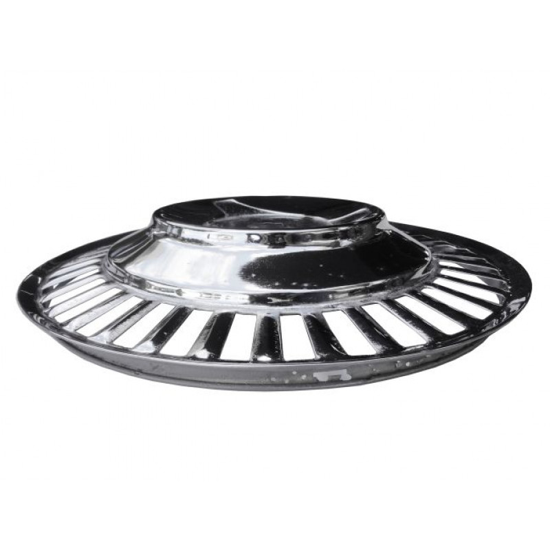 Calota Simca Cromada Com Centro Rebaixado Original Usada