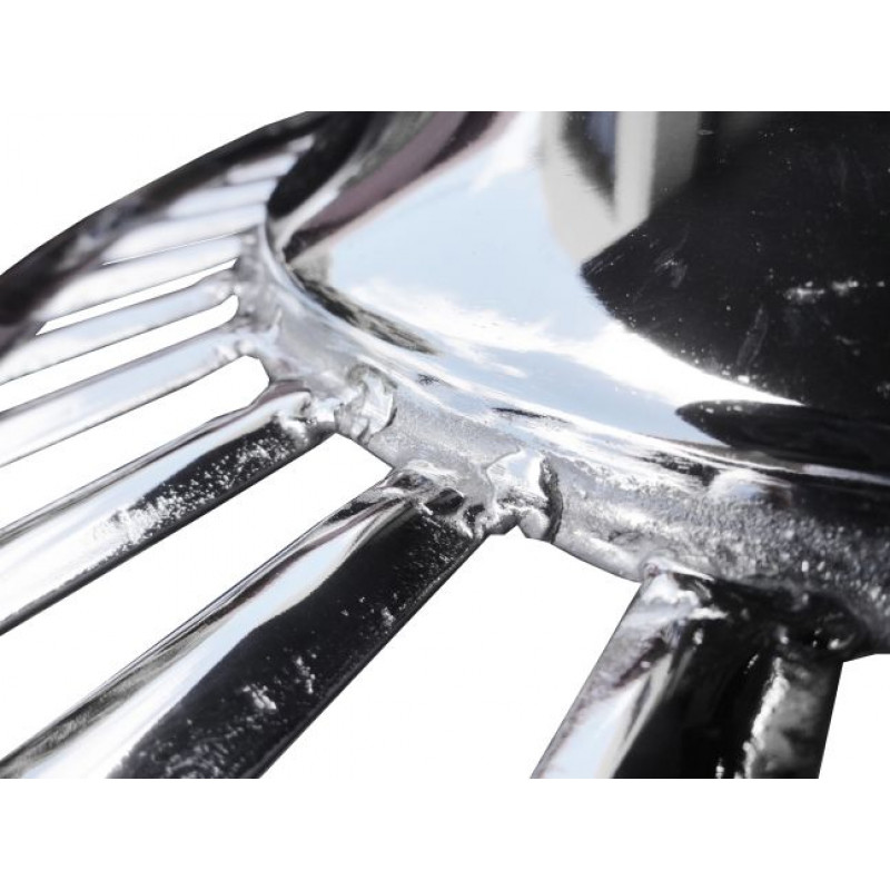 Calota Simca Cromada Com Centro Rebaixado Original Usada