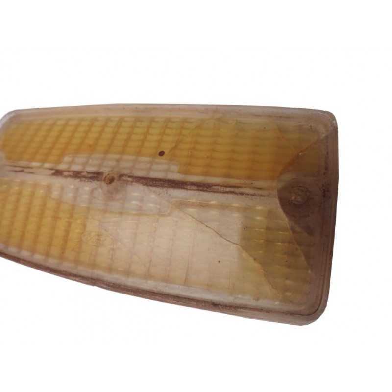 Lente E Moldura Pisca Dianteiro Galaxie Landau 73 À 75 Original Unitário