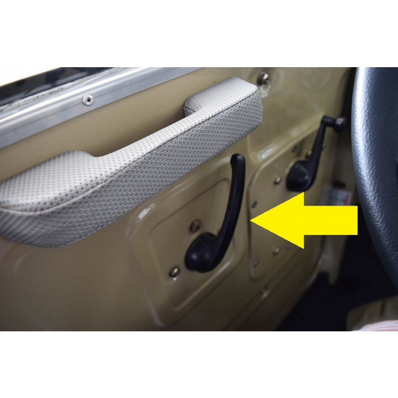 Maçaneta Interna Toyota Bandeirante Até 84 Antiga Cromo Novo