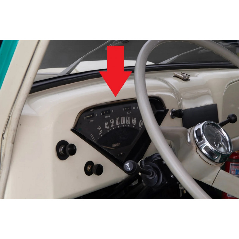 Velocímetro Painel Instrumentos Chevrolet Brasil 1958 a 1963 Restaurado