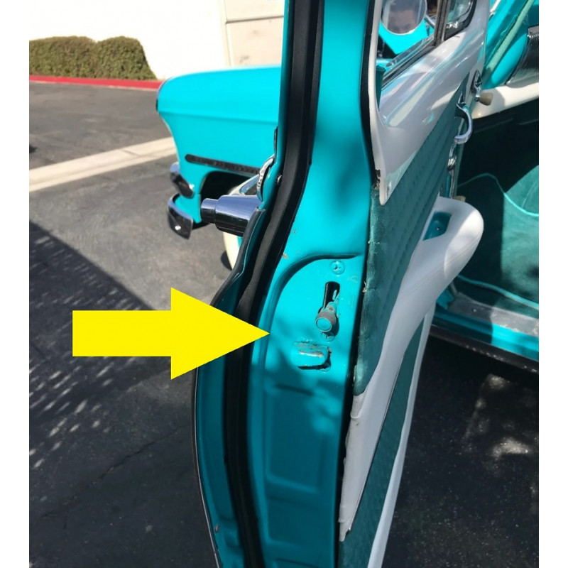 Fechadura Porta Dianteira Esquerda Chevrolet Automóvel 49 À 54