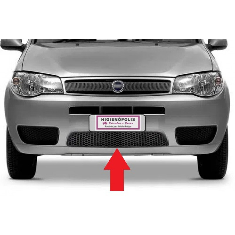 Grade Central Parachoque Dianteiro Palio G3 04 À 10 Original