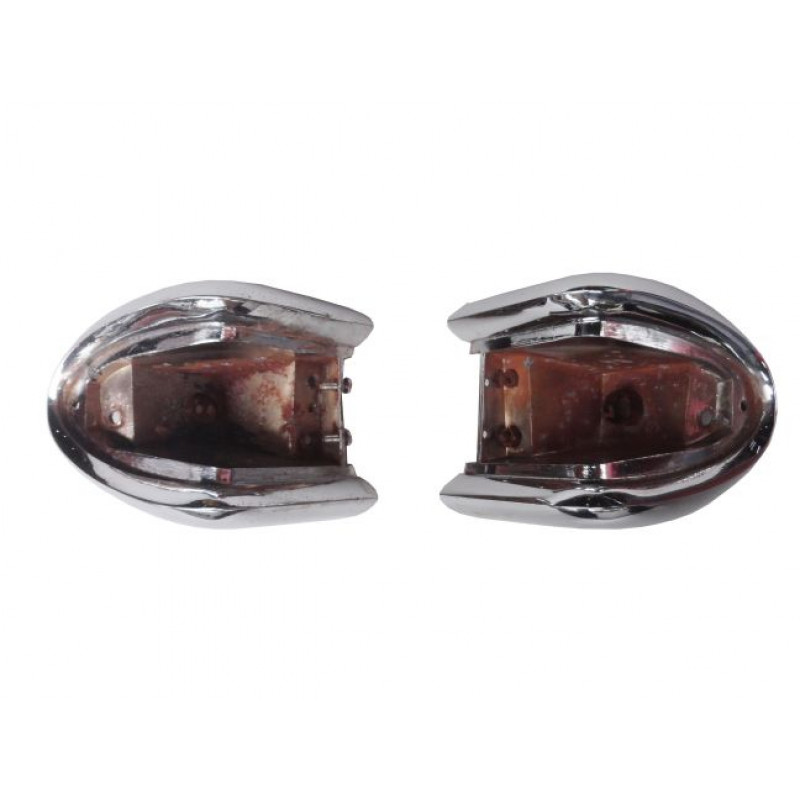 Lanterna Traseira Canto Rural F-75 Willys Original Usada - Par