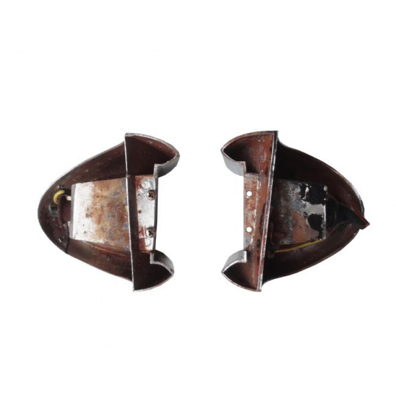 Lanterna Traseira Canto Rural F-75 Willys Original Usada - Par