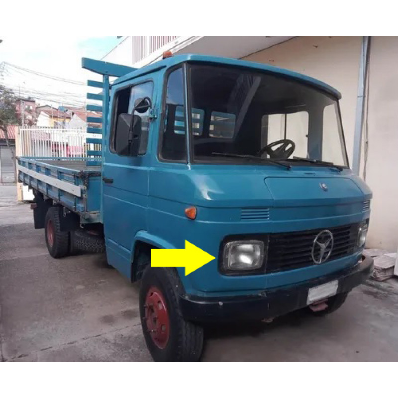 Farol Direito Caminhão Mercedes Mb608 Original Cibié Usado