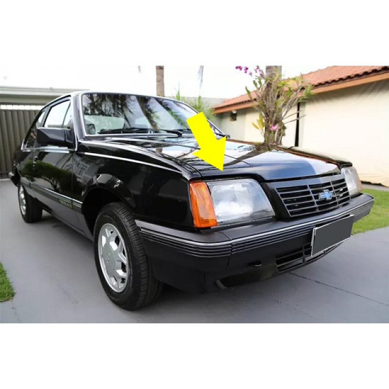 Farol Direito Monza Até 87 Original Cibié GM Usado Para Recuperação