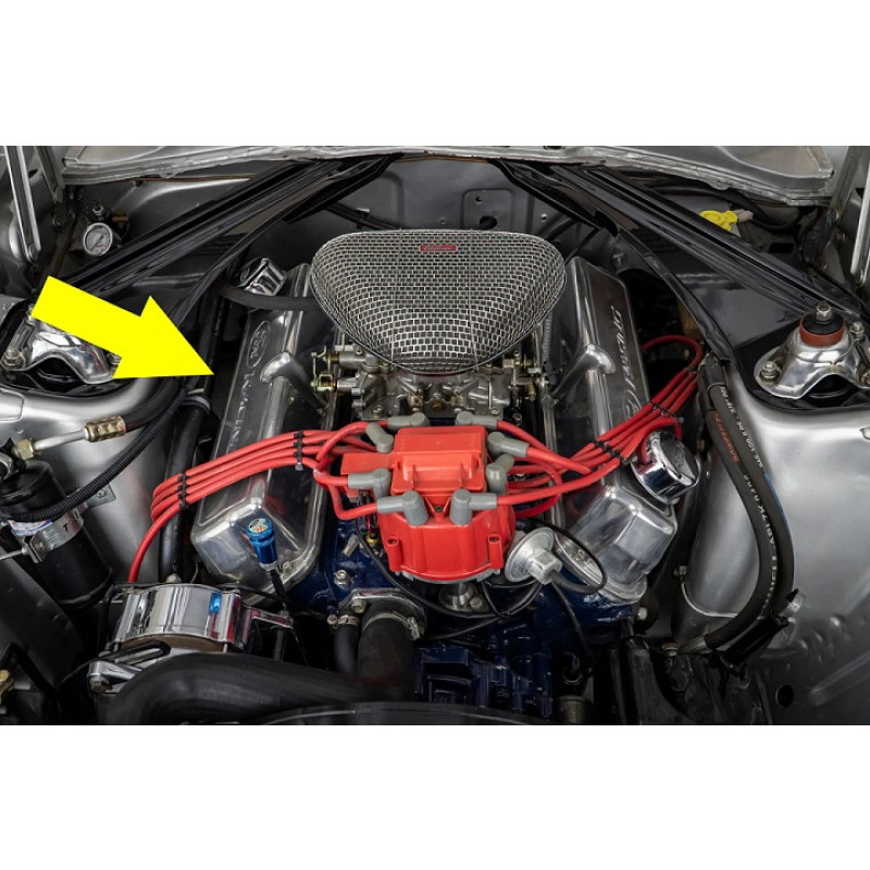 Tampa Válvula Direita Motor Ford V8 302 Original Usada