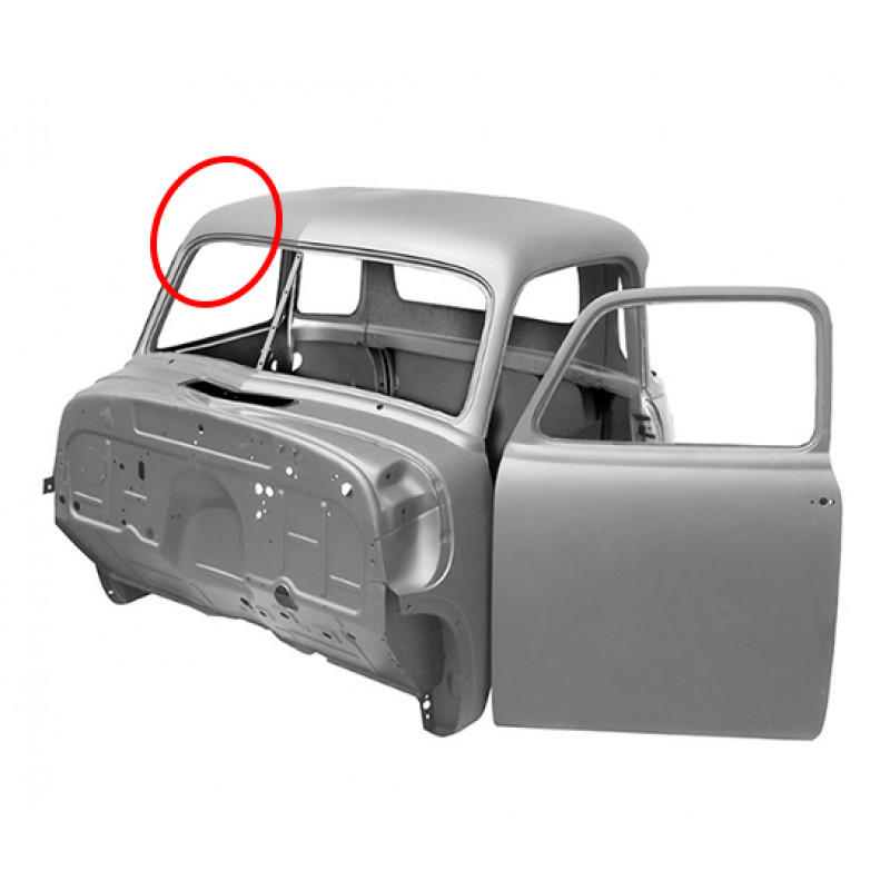 Recorte Frontal Superior Direito Cabine Boca Sapo E Bagre