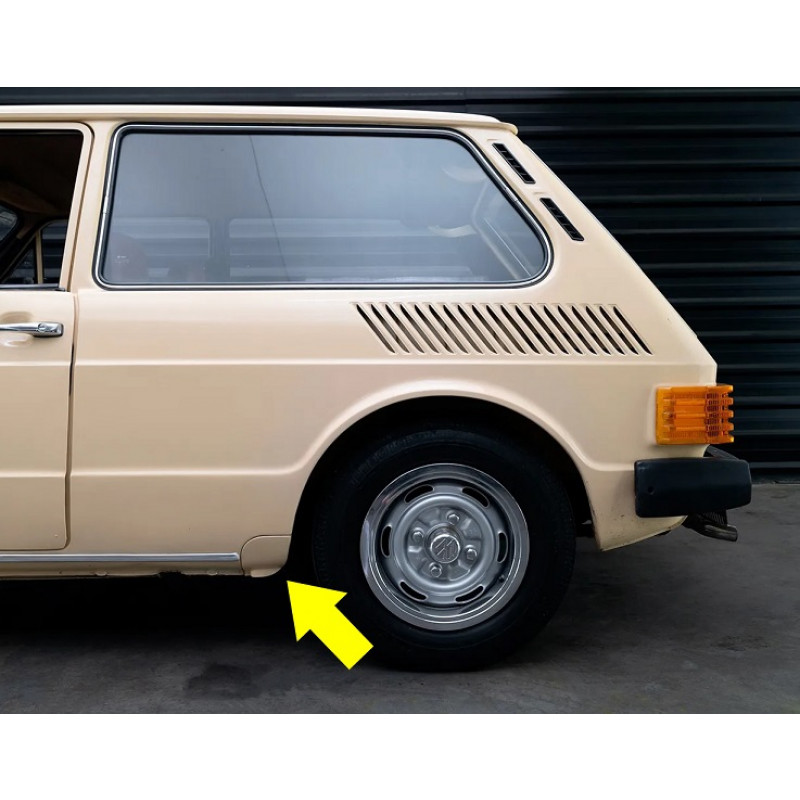 Tampa Acabamento Caixa Ar Facão Esquerda Brasília Original Usada