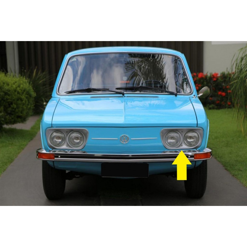 Aro Farol Esquerdo Brasília 73/82 Variant Il 78/81 Metal Usado