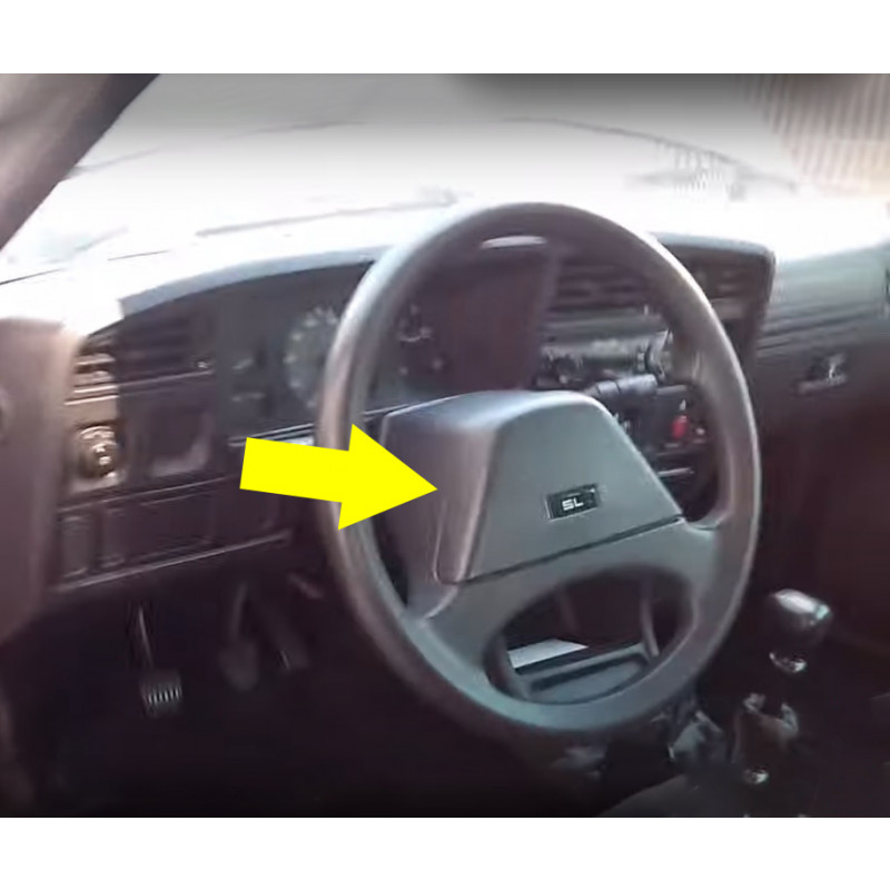 Botão Buzina Volante Monza Kadett Ipanema SL Original GM Usado