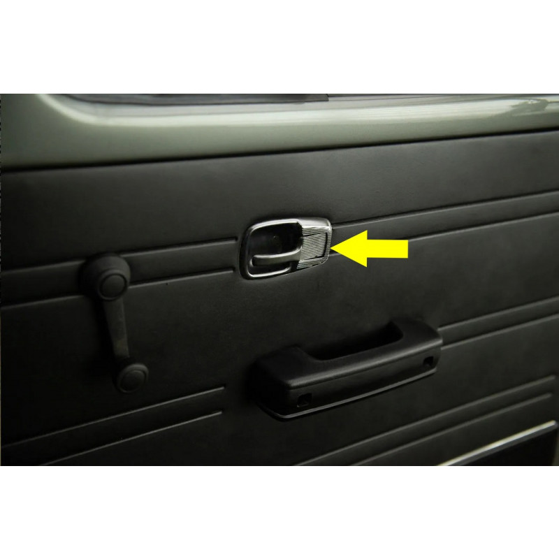 Maçaneta Interna Direita Cromada Fusca 78 Em Diante Original VW