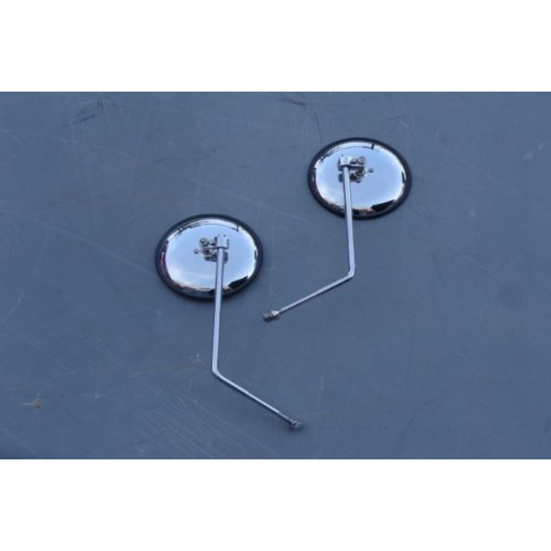 Retrovisor Externo Kombi Antiga até 1975 Cromados - Par