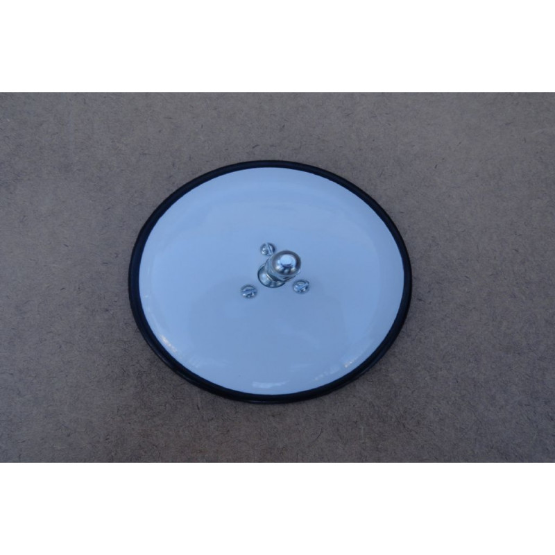 Retrovisor Externo Branco Kombi 1959 à 1975 Novo