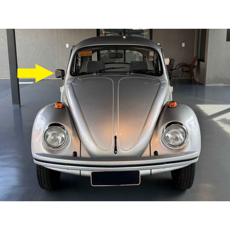 Retrovisor Pé de Ferro Direito Vw Fusca 1978 Em Diante Novo