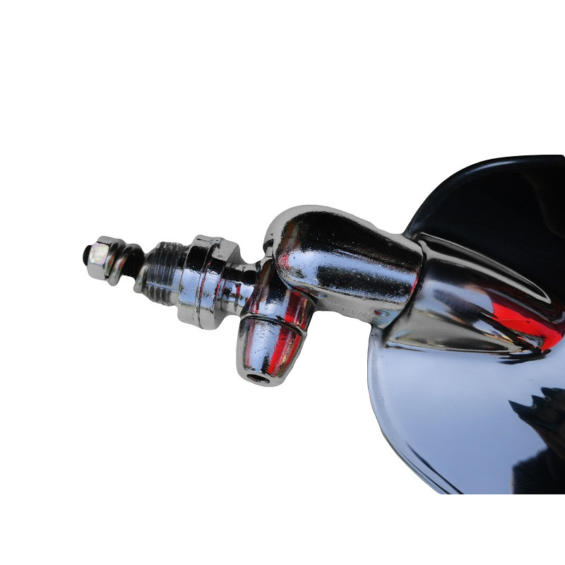 Retrovisor Externo Esquerdo Raquetinha Fusca Inox Novo