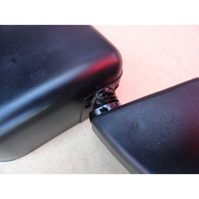 Retrovisor Externo Abaulado Pé Grande A-20 D-20 C-20 1991 a 1996 Direito