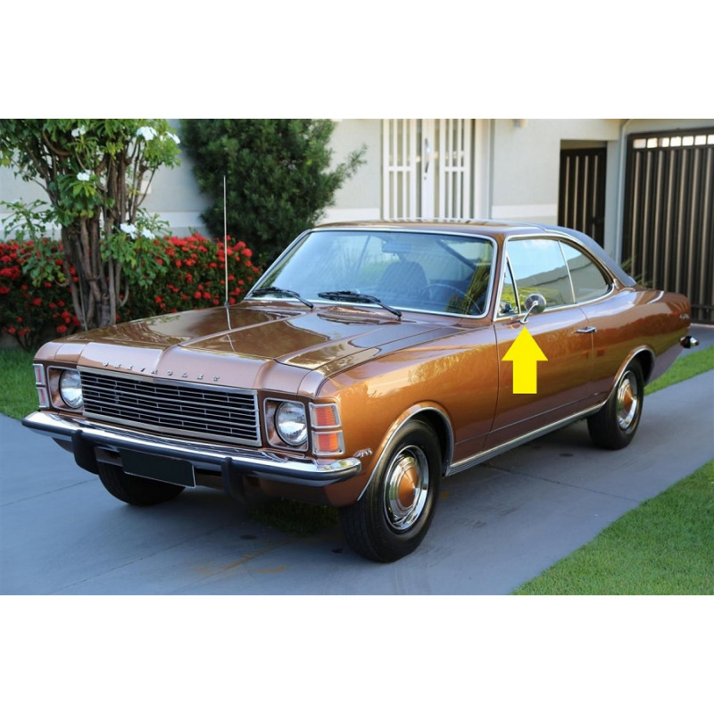 Retrovisor Externo Esquerdo Opala e Caravan até 1979 Cofran