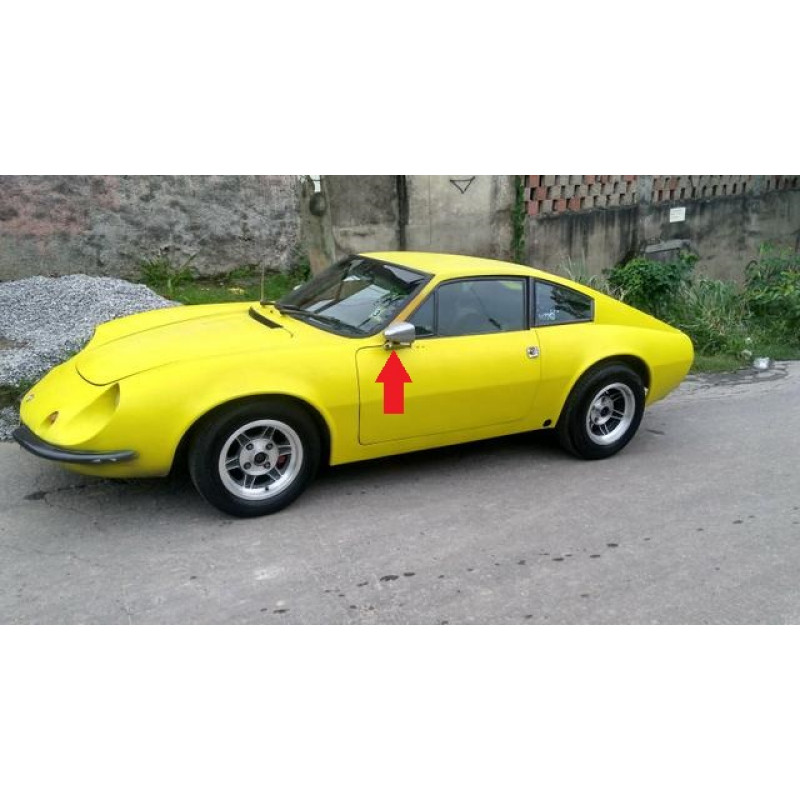 Retrovisor Externo Puma todos os Anos Alumínio - Par